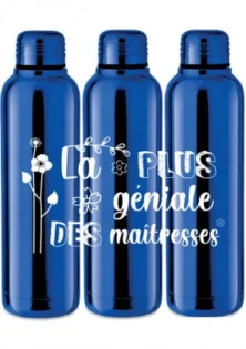 Gourde inox isotherme Merci Maîtresse 500ml