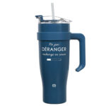 Mug isotherme XXL Bleu Miami Food 1200ml