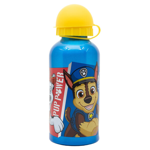 Ensemble PAT PATROUILLE : Sac goûter 3D + Set Couverts enfant métal + Gourde enfant aluminium 400ml – Image 4
